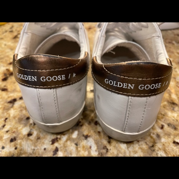 COPY - Golden Goose SuperStar Bicolor Metallic Sneakers - Picture 5 of 10